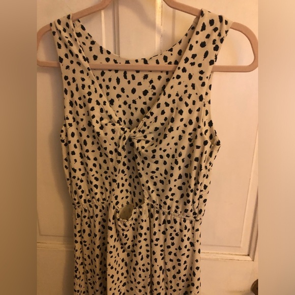 Pact Dress Geometric Splash Pattern in Organic Cotton - Picture 4 of 8